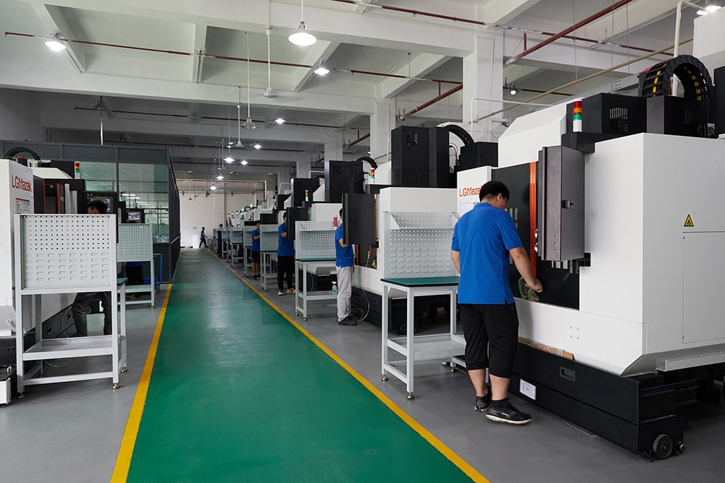 3 axis,4 axis, and 5 axis CNC Machining workshop of Five Axis Machining 